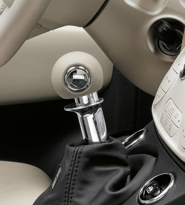 LEATHER GEAR KNOB